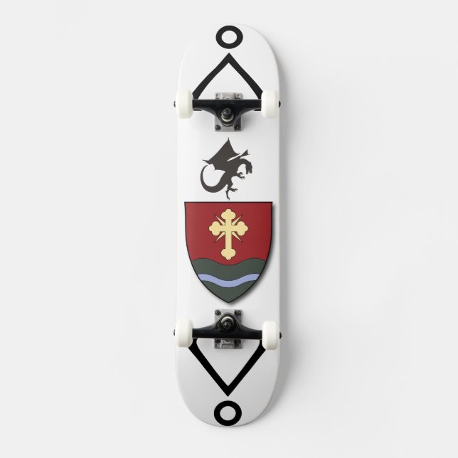 Viking era Nordic stil Fantasy Art Skateboard (Framsida)