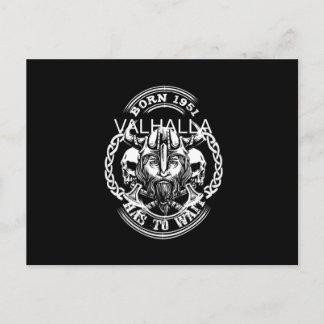 Viking Födelseår 51 "Valhall måste vänta" Vykort
