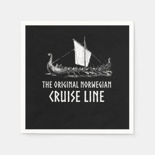 Viking Frakt Cruise Line Odin och Valhalla Pappersservett