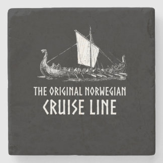 Viking Frakt Cruise Line Odin och Valhalla Stenunderlägg