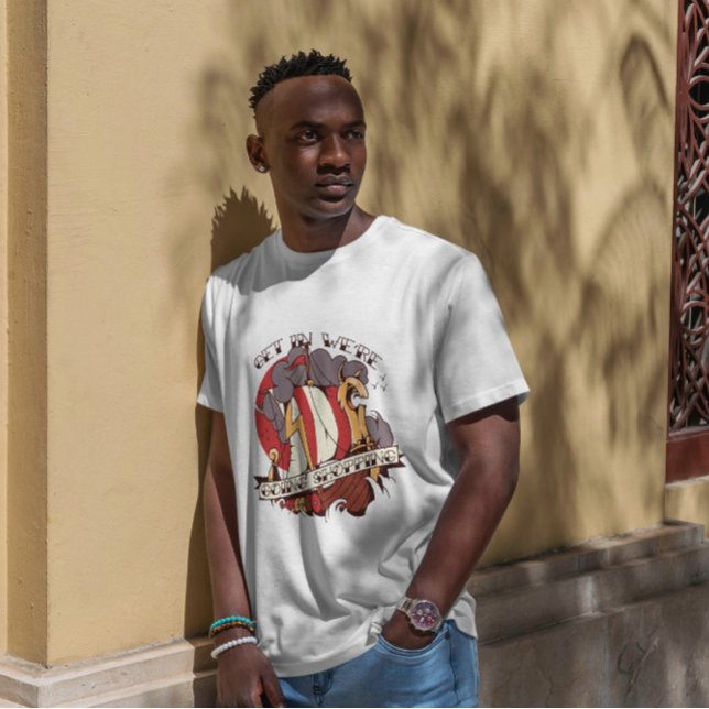 Viking Frakt Funny Shopping-citat T Shirt (Skapare uppladdad)