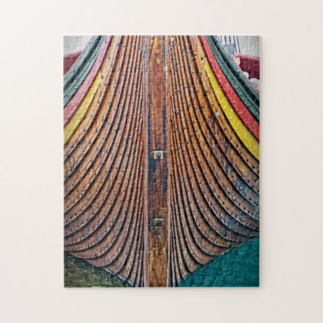 Viking Frakt Hull - 11 x 14 - 252 pcs. Jigszle Puz Pussel (Vertikal)