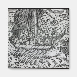 Viking frakt magnet
