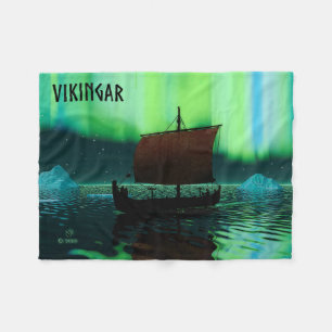 Viking Frakt och norra Ljus Fleecefilt