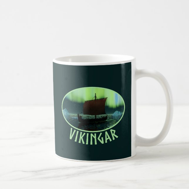 Viking Frakt och norra Ljus Kaffemugg (Höger)