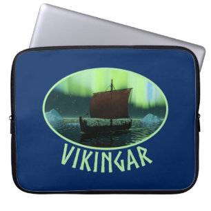 Viking Frakt och norra Ljus Laptop Fodral
