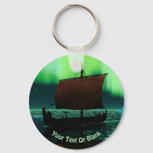 Viking Frakt och norra Ljus Nyckelring