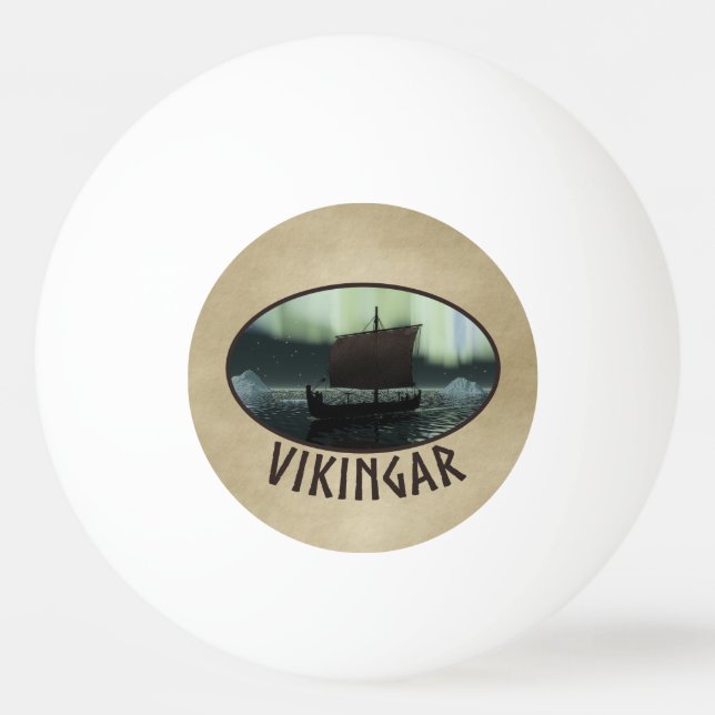 Viking Frakt och norra Ljus Pingisboll (Framsidan)