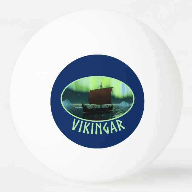 Viking Frakt och norra Ljus Pingisboll (Framsidan)