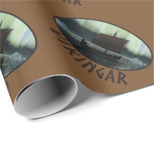 Viking Frakt och norra Ljus Presentpapper