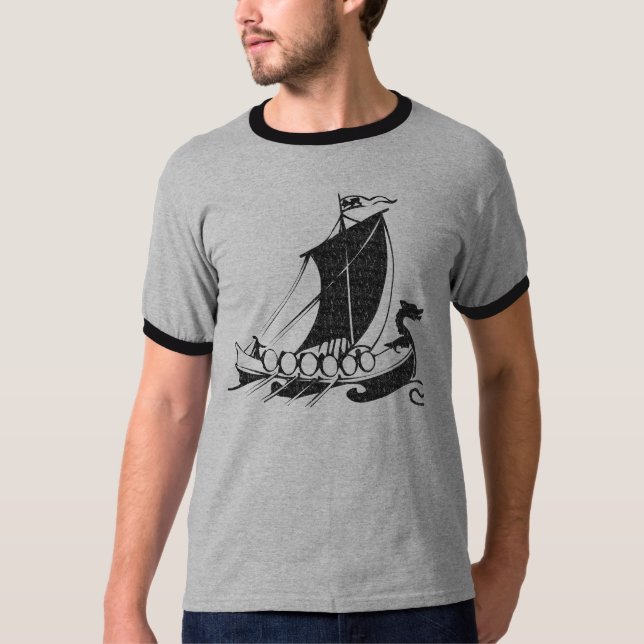 Viking frakt tee (Framsida)
