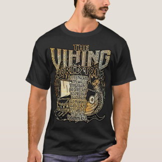 Viking Frakt World Tour T Shirt
