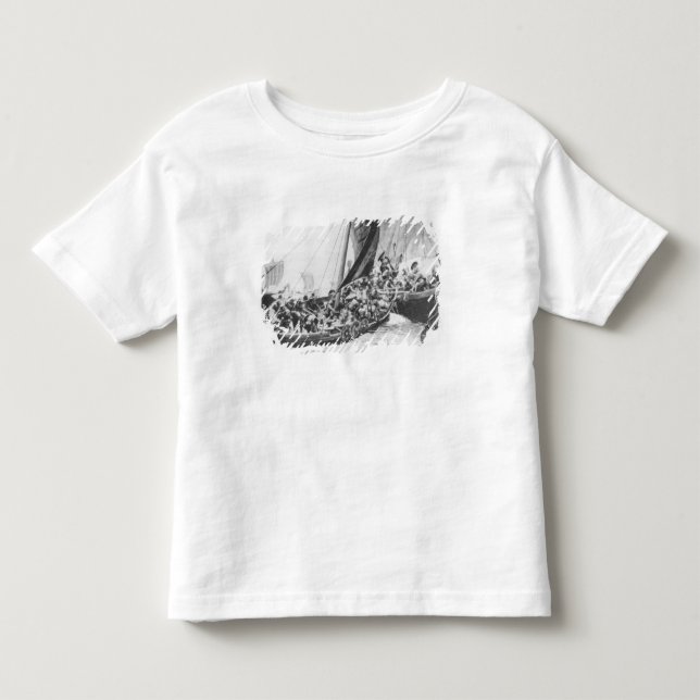 Viking frakter t shirt (Framsida)