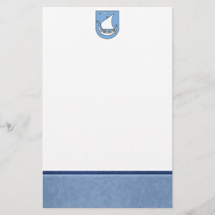 Viking fraktvapensköld brevpapper