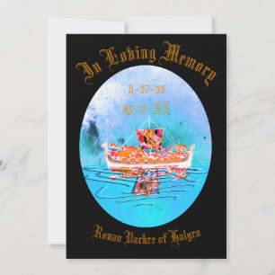 Viking Funeral Memorial #2   Inbjudningar