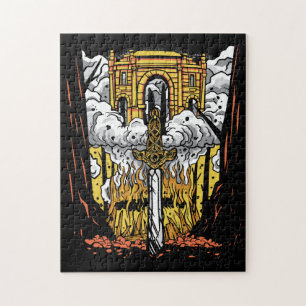 Viking Funeral Pussel