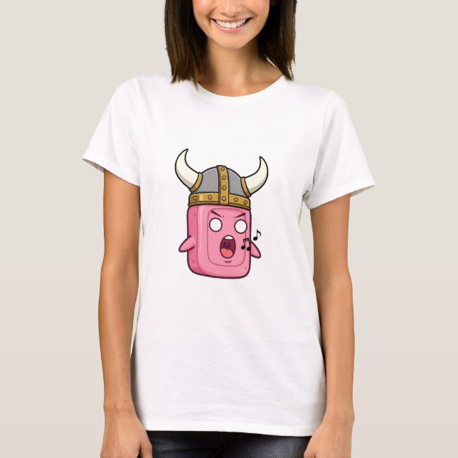 Viking Gelé Skrik T Shirt (Framsida)