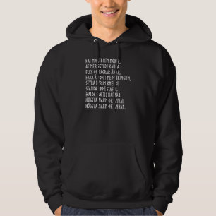 Viking Germanic Norsädesdräkt I min Mor-told Hoodie