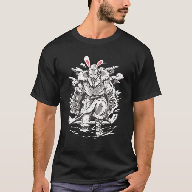 Viking Glad påsk T Shirt (Framsida)