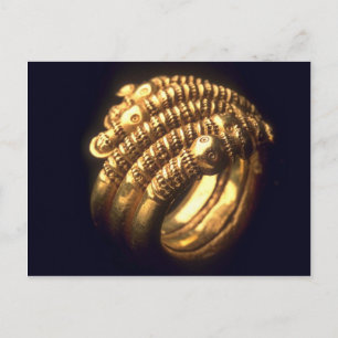 Viking guld ring vykort