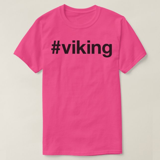 VIKING Hashtag T Shirt (Design framsida)