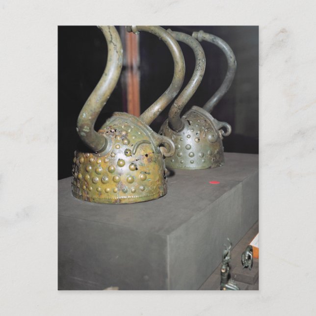 Viking helmet vykort (Framsida)