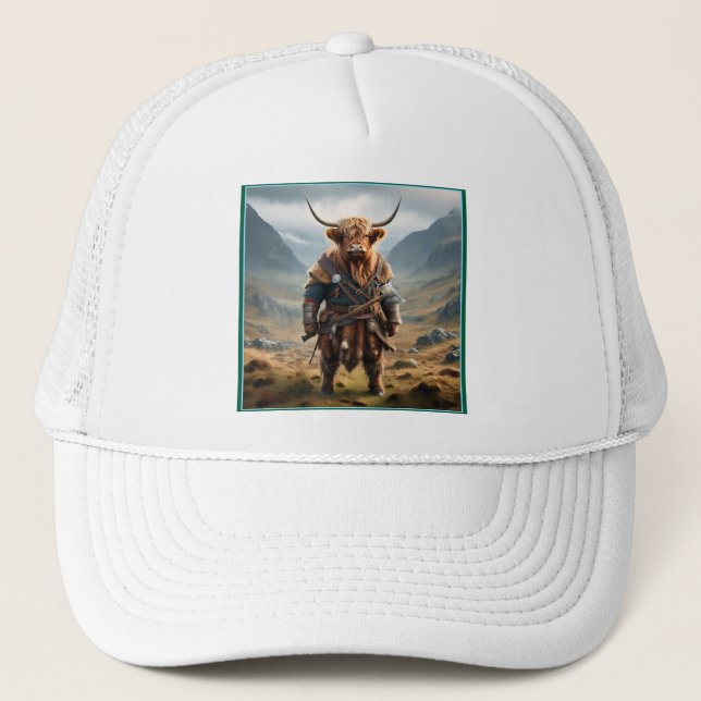 Viking Highland Cow,  Keps (Framsida)