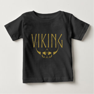 Viking Horned Helmet Kids T-shirts