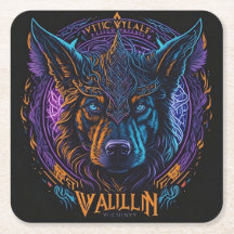 Viking hund head-logotyp