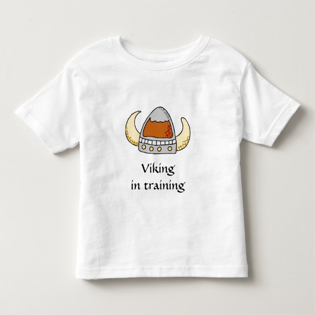 "Viking i utbildning…", T-tröja (småbarn) Tee (Framsida)