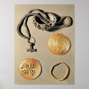 Viking jewelry TtoB LtoR Poster