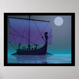 VIKING JOURNEY SKRIV UT POSTER