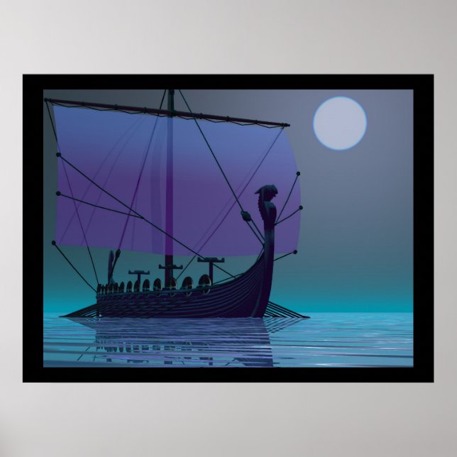 VIKING JOURNEY SKRIV UT POSTER (Framsidan)