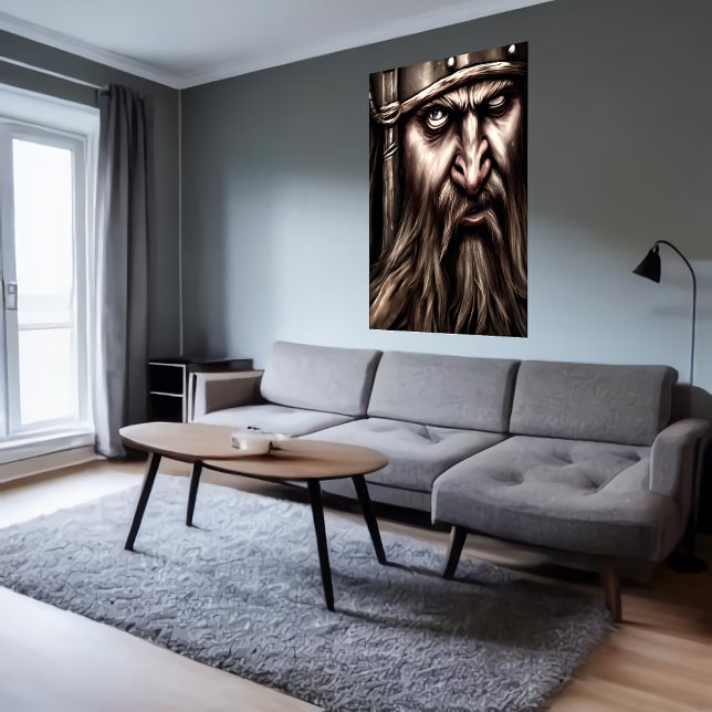 Viking kan se vad du gjorde | AI Art Poster (Skapare uppladdad)