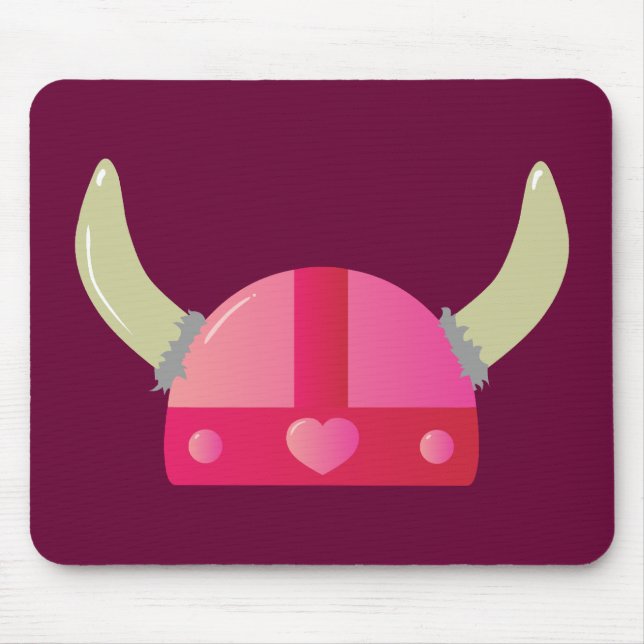 Viking Kärlek Helmet Musmatta (Framsidan)