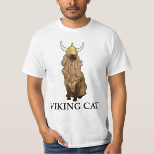 Viking katt t shirt