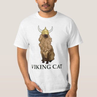 Viking katt t shirt