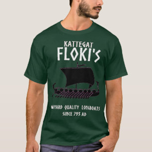 Viking Kattegat Floki-amptillbehör för Viking w T Shirt