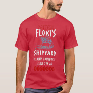 Viking Kattegat Flokix27s Shipyard Funny Norse Quo T Shirt