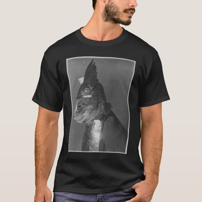 Viking kattfotografi t shirt (Framsida)