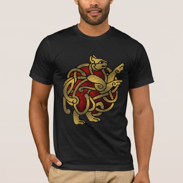 Viking kattskjorta tee (Framsida)
