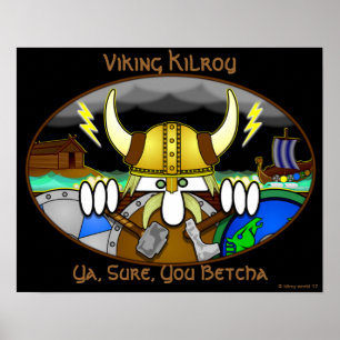 Viking Kilroy affisch