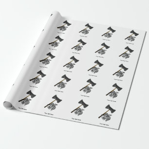 Viking Krig Hammer Thor Presentpapper
