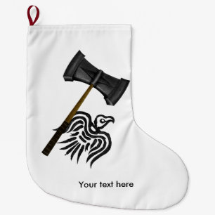 Viking Krig Hammer Thor Stor Julstrumpa