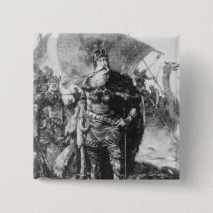 Viking krigare knapp