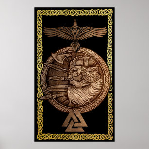 Viking krigare poster