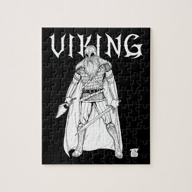 Viking krigare pussel (Vertikal)