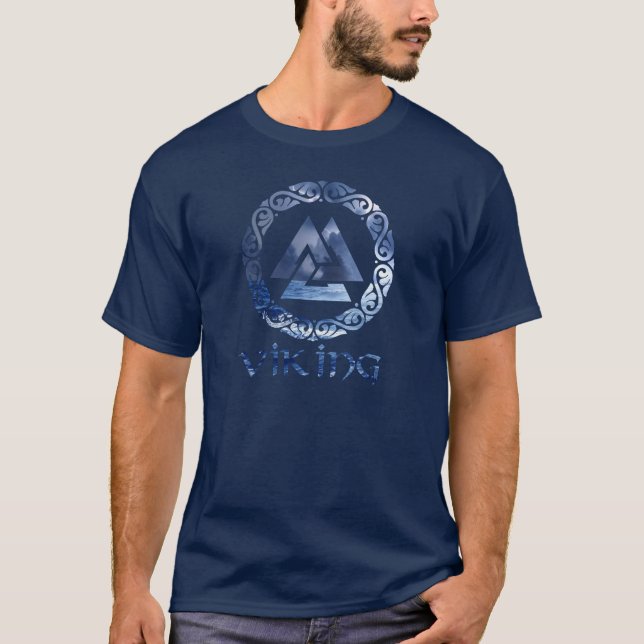Viking krigare t shirt (Framsida)