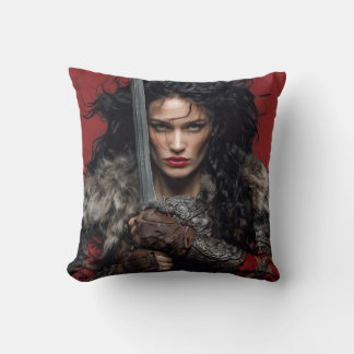 viking krigarkvinnor kudde