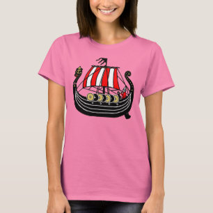 Viking lång frakt för Vikings Tee